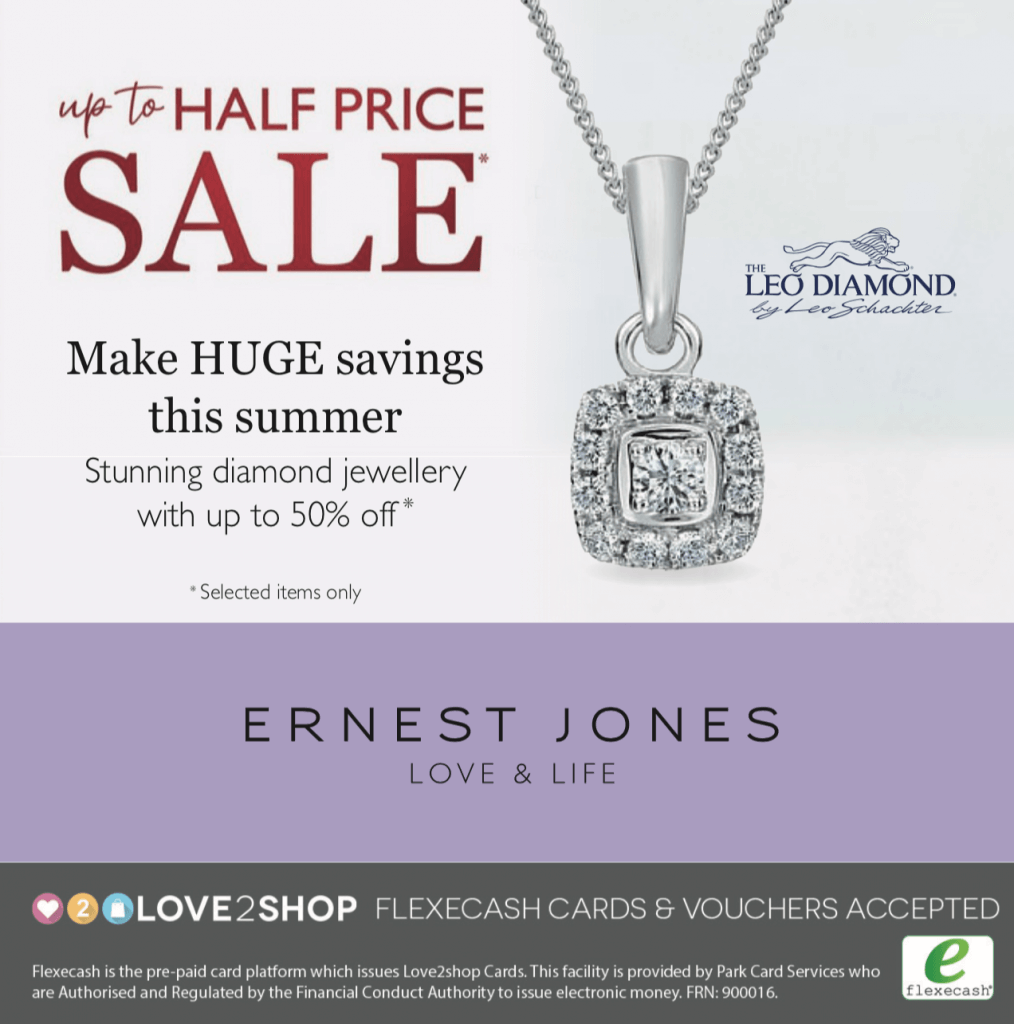 Ernest jones diamond sale deals
