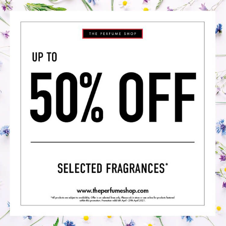 perfume shop 50 off