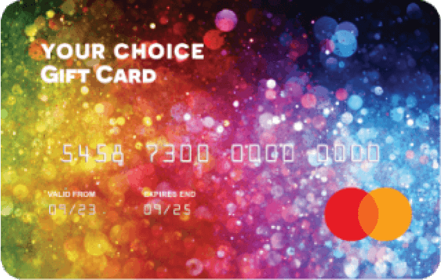 Your Choice Mastercard Gift Card